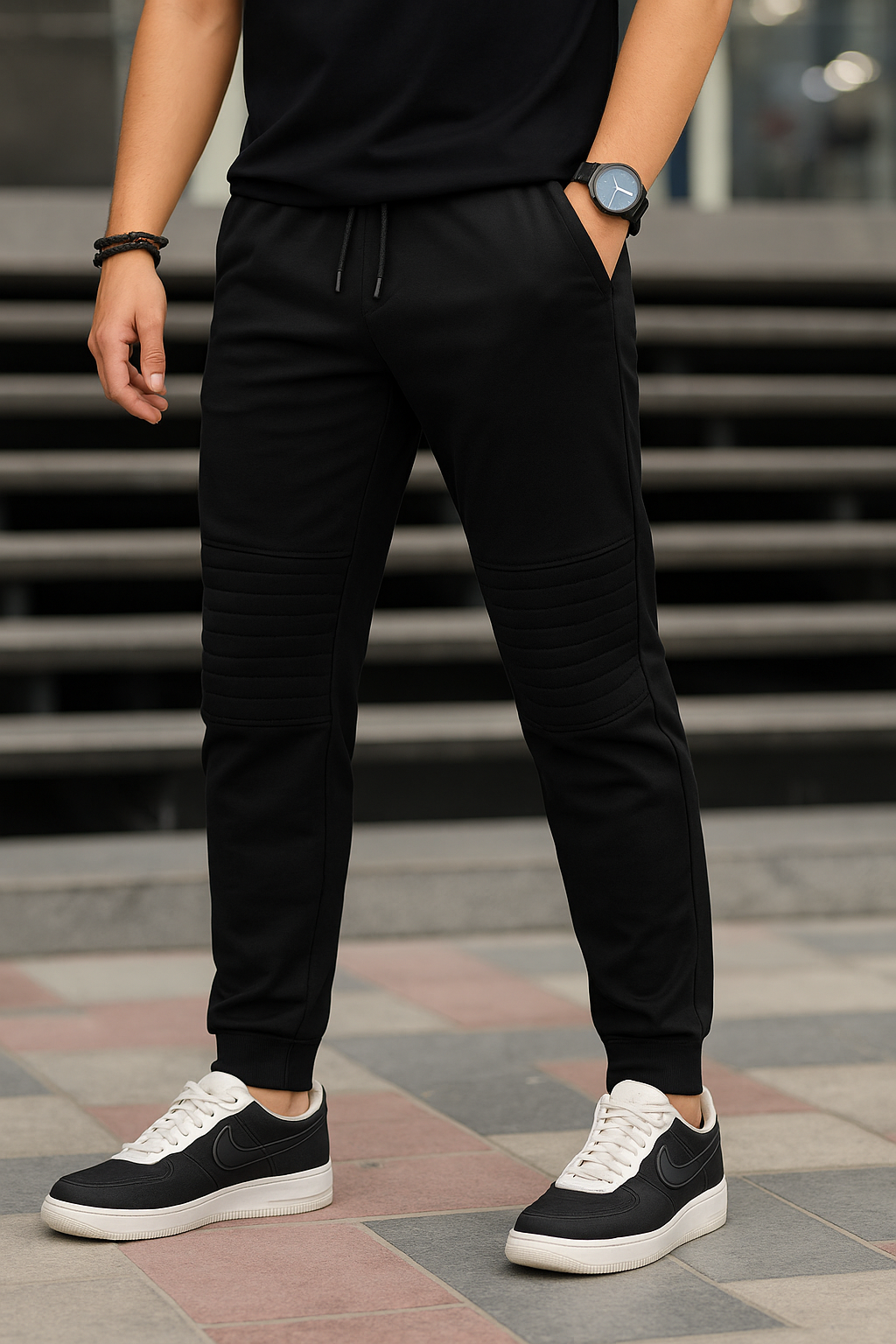 Biker Trouser - Black