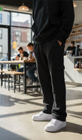 Baggy Five Pocket Cargo Trouser - Black