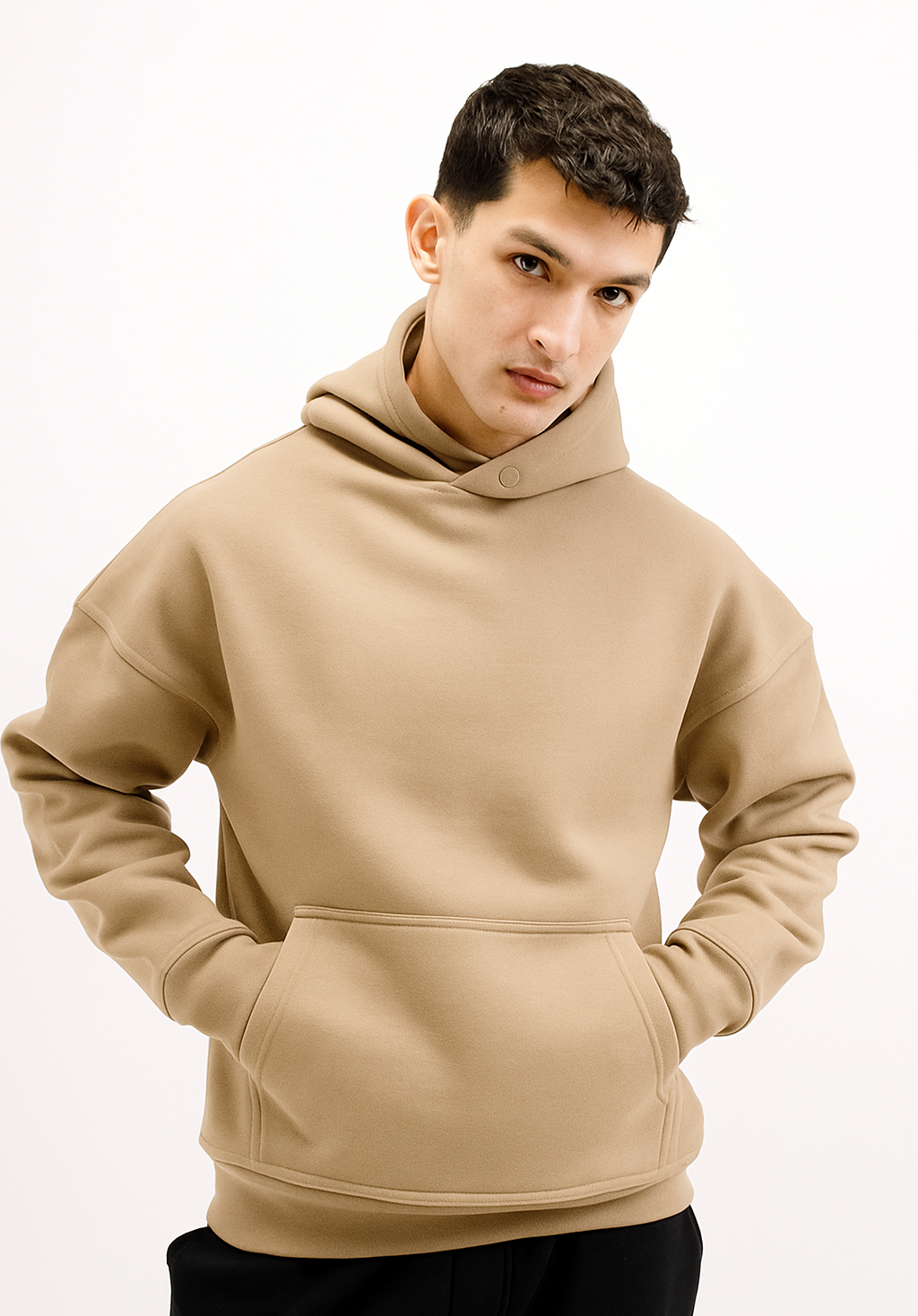 Beige Hoodie