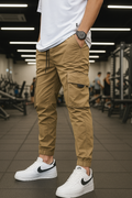 Six Pocket Cargo Trouser - Brown