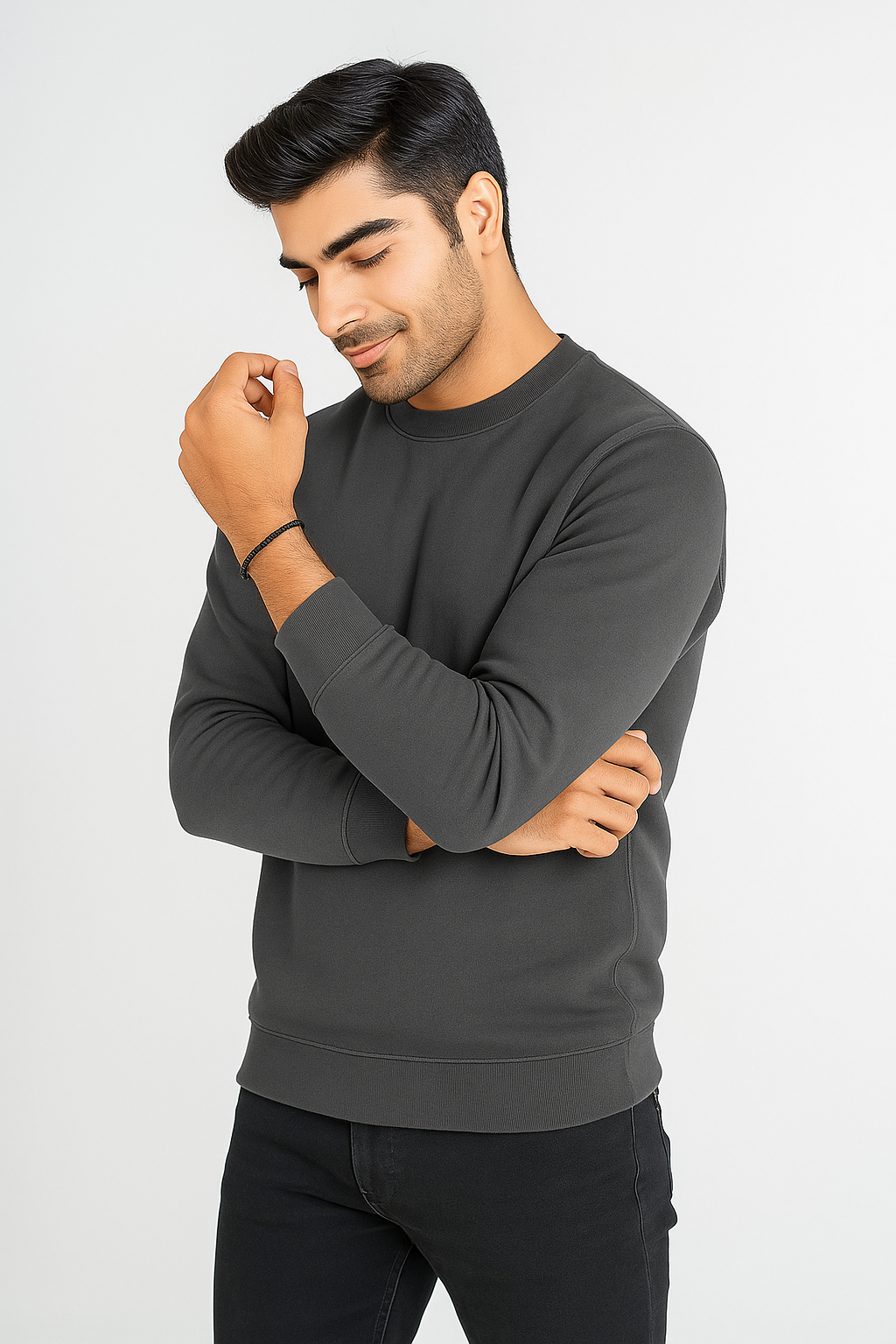 Plain Grey Sweatshirt