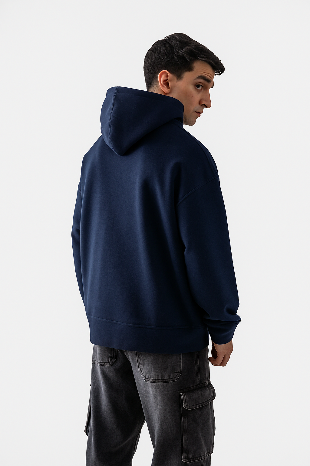Navy Blue Hoodie