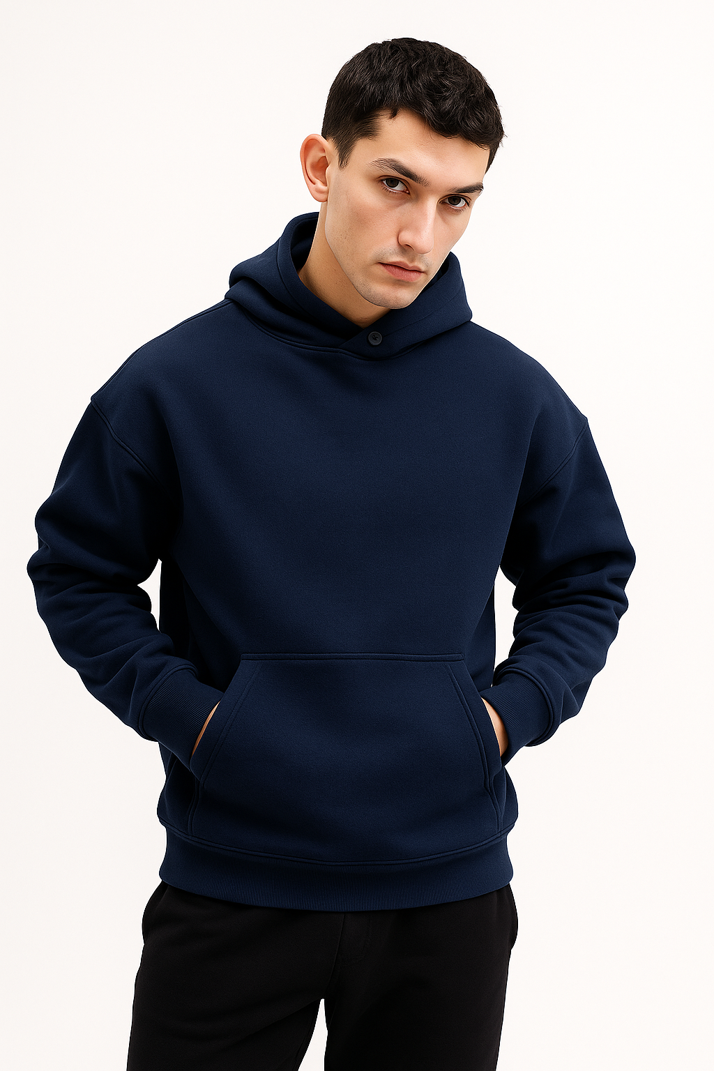 Navy Blue Hoodie