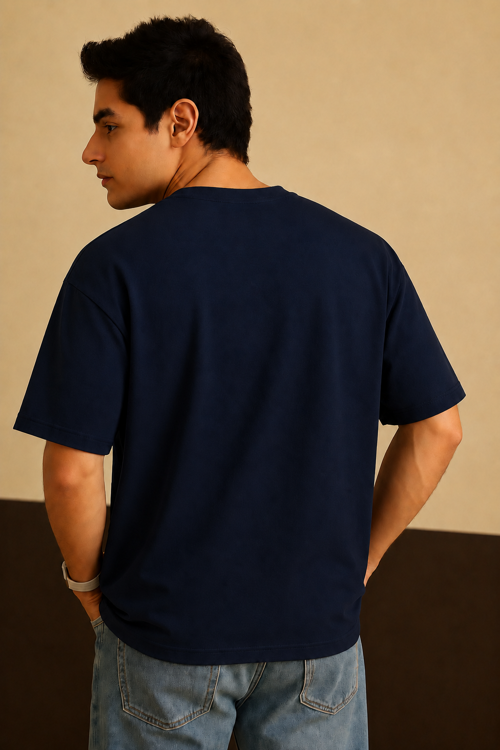 Plain Navy Blue
