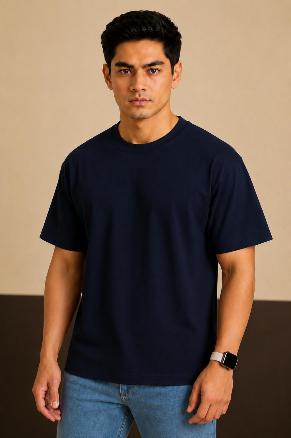 Plain Navy Blue